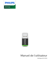 Philips AirBridge ACC4100 Manuel De L'utilisateur