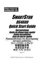 Promise Technology SMARTSTOR DS4600 Guide De Démarrage Rapide