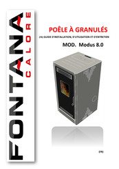 FONTANA CALORE Modus 8.0 Guide D'installation, D'utilisation Et D'entretien