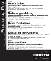 Dicota Freelance Pro Guide D'utilisation