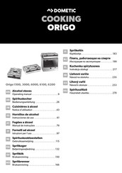 Dometic Origo 1500 Notice D'utilisation