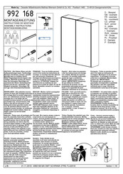 Oeseder Möbelindustrie 992 168 Instructions De Montage