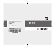 Bosch 1 609 92A 4WB Mode D'emploi