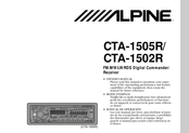 Alpine CTA-1505R Mode D'emploi