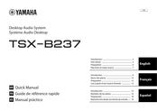 Yamaha TSX-B237 Guide De Référence Rapide