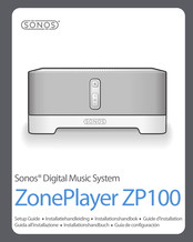 Sonos ZonePlayer ZP100 Guide D'installation