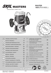 SKIL MASTERS F0151833MB Notice Originale