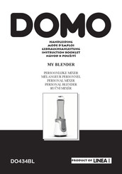 Domo My Blender DO434BL Mode D'emploi
