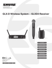 Shure GLX-D Guide De L'utilisateur
