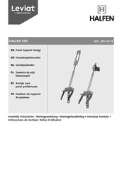 CRH Leviat HALFEN FPA-5 Notice D'utilisation
