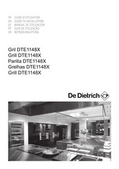 De Dietrich DTE1148X Guide D'utilisation