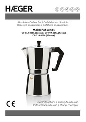 HAEGER Moka Pot Série Mode D'emploi