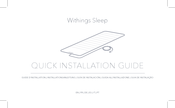 Withings WSM02 Guide D'installation