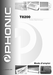 Phonic T8200 Mode D'emploi