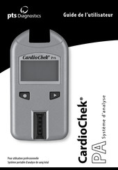 pts Diagnostics CardioChek PA Guide De L'utilisateur