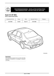 Saab 32 025 686 Instructions De Montage