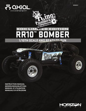 Horizon Hobby Axial RR10 Bomber KOH Limited Edition 1/10TH 4WD Manuel D'utilisation