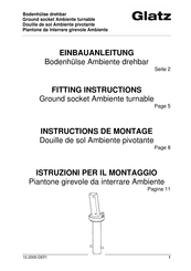 Glatz AMBIENTE Instructions De Montage