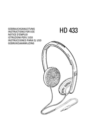 Sennheiser HD 433 Notice D'emploi