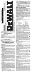 DeWalt DC547 Guide D'utilisation