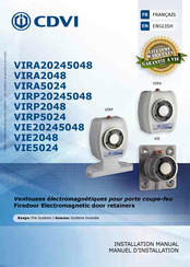 CDVI VIRP20245048 Manuel D'installation