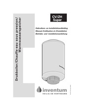 Inventum CV 120 Super Manuel D'utilisation Et D'installation