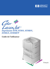 HP Color LaserJet 8550MFP Guide De L'utilisateur