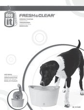 Dog it Fresh&Clear 91400 Guide De L'utilisateur