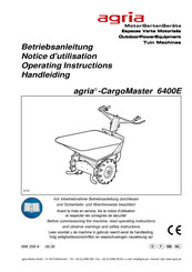 Agria CargoMaster 6400E Notice D'utilisation