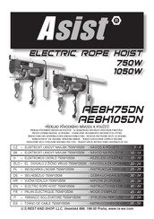 Asist AE8H105DN Mode D'emploi