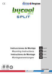 dirna Bergstrom bycool SPLIT Instructions De Montage