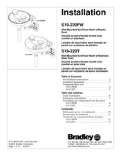 Bradley S19-220T Installation