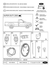 Ford SK5C3J-19B532-AA Instructions D'installation