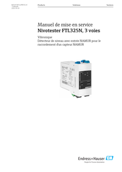 Endress+Hauser Nivotester FTL325N Manuel De Mise En Service