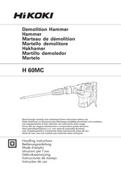 HIKOKI H 60MC Mode D'emploi