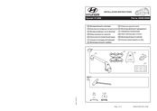 Hyundai E8200-0X000 Instructions De Montage