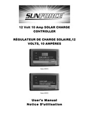 Sunforce 60021 Notice D'utilisation