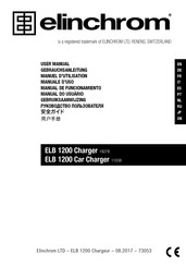 Elinchrom ELB 1200 Car Charger Manuel D'utilisation