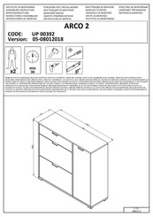 Dedeman ARCO 2 Instructions D'assemblage