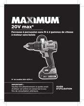 Maximum 054-4270-4 Guide D'utilisation