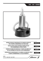 salmson SCA400 Instructions De Montage