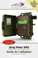 Wildlife Acoustics Song Meter SM4 Guide De L'utilisateur