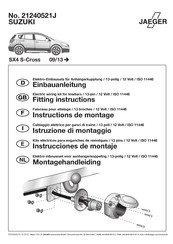 Jaeger 21240521J Instructions De Montage