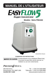 Precision Medical EASYFLOW5 PM4300 Série Manuel D'utilisation