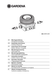 Gardena 8313-20 Instructions De Montage