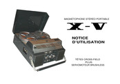 Akai X-V Notice D'utilisation