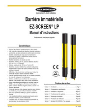 Banner EZ-SCREEN LP Manuel D'instructions