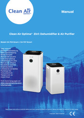 Clean Air Optima CA-704 Smart Mode D'emploi