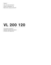 Gaggenau VL 200 120 Notice D'utilisation