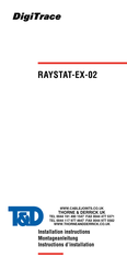 T&S RAYSTAT-EX-02 Instructions D'installation